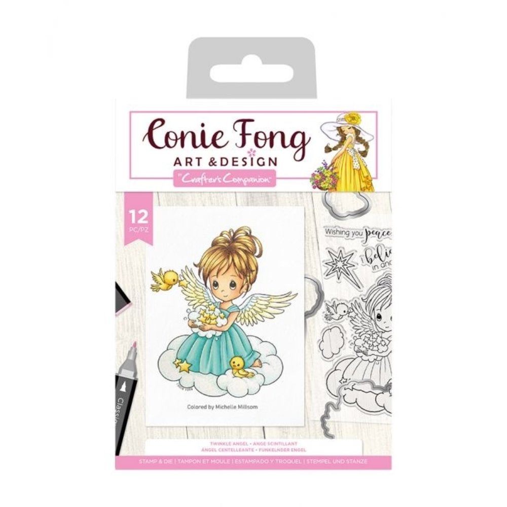 Crafter's Companion Angel Inspiration Twinkle Angel Stamp & Die (CF-STD-TWAN) Crafter's Companion Angel Inspiration Twinkle Angel Stamp & Die (CF-STD-TWAN)