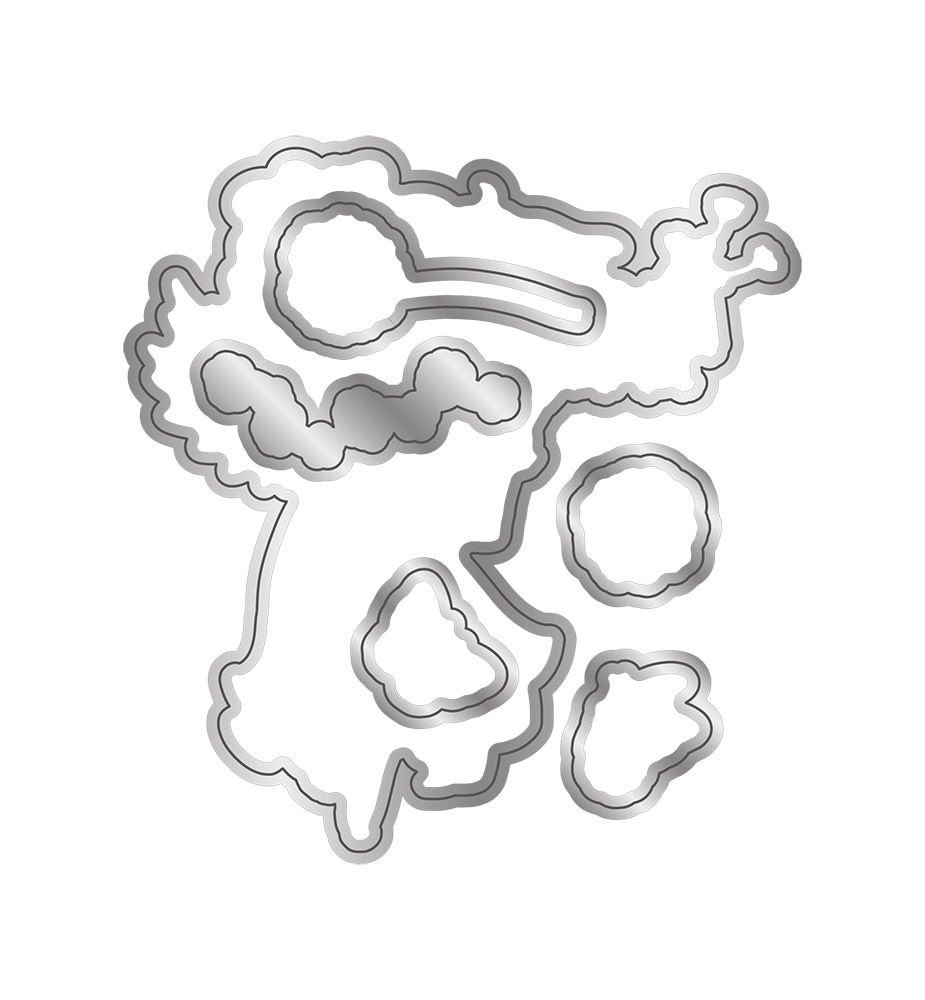 Crafter's Companion Angel Inspiration Angel Whispers Stamp & Die (CF-STD-ANWS)