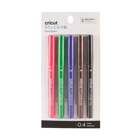 Cricut Infusible Ink Pens Basics 0.4 (5pcs) (2006257) Cricut Infusible Ink Pens Basics 0.4 (5pcs) (2006257)