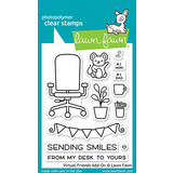 Lawn Fawn Virtual Friends Add-on Clear Stamps (LF2558)