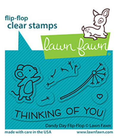 Lawn Fawn Dandy Day Flip-Flop Clear Stamps (LF2562)