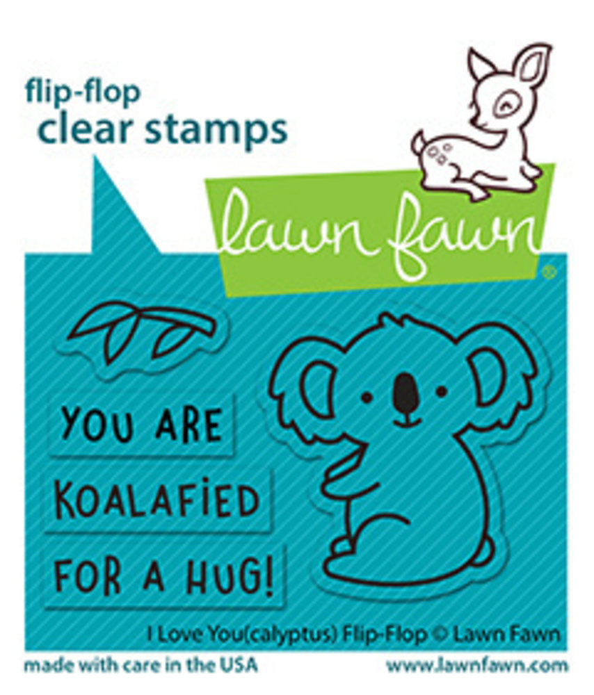 Lawn Fawn I Love You (calyptus) Flip-Flop Clear Stamps (LF2564) Lawn Fawn I Love You (calyptus) Flip-Flop Clear Stamps (LF2564)