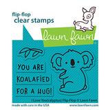 Lawn Fawn I Love You (calyptus) Flip-Flop Clear Stamps (LF2564)