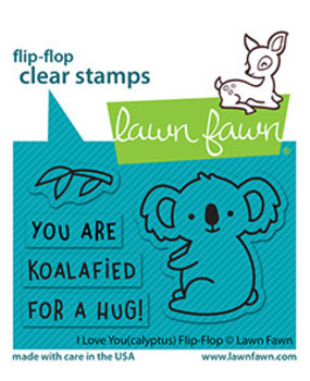 Lawn Fawn I Love You (calyptus) Flip-Flop Clear Stamps (LF2564) Lawn Fawn I Love You (calyptus) Flip-Flop Clear Stamps (LF2564)