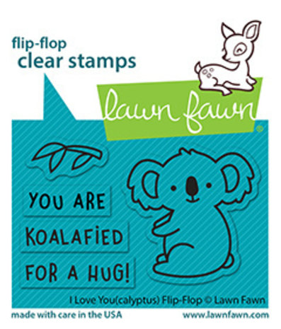Lawn Fawn I Love You (calyptus) Flip-Flop Clear Stamps (LF2564) Lawn Fawn I Love You (calyptus) Flip-Flop Clear Stamps (LF2564)