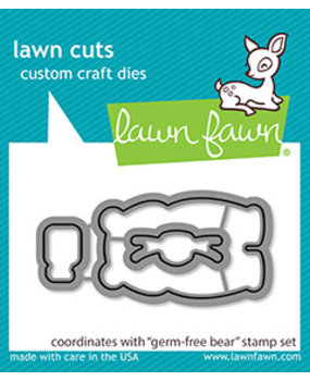 Lawn Fawn Germ-Free Bear Dies (LF2463)