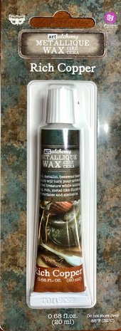 Prima Marketing Inc Finnabair Art Alchemy Metallique Wax Rich Copper (963989) Prima Marketing Inc Finnabair Art Alchemy Metallique Wax Rich Copper (963989)