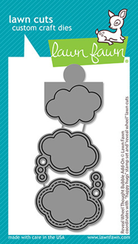 Lawn Fawn Reveal Wheel Thought Bubble Add-On Dies (LF2567) Lawn Fawn Reveal Wheel Thought Bubble Add-On Dies (LF2567)