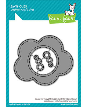 Lawn Fawn Magic Iris Thought Bubble Add-on Dies (LF2573) Lawn Fawn Magic Iris Thought Bubble Add-on Dies (LF2573)