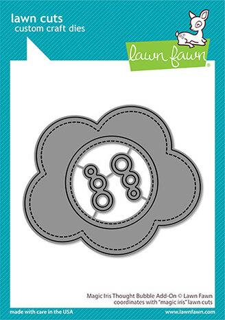 Lawn Fawn Magic Iris Thought Bubble Add-on Dies (LF2573) Lawn Fawn Magic Iris Thought Bubble Add-on Dies (LF2573)