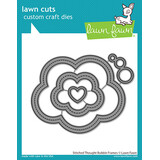 Lawn Fawn Stitched Thought Bubble Frames Dies (LF2575)