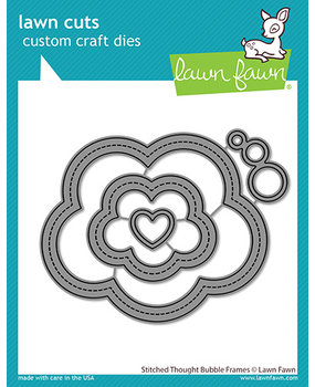 Lawn Fawn Stitched Thought Bubble Frames Dies (LF2575) Lawn Fawn Stitched Thought Bubble Frames Dies (LF2575)