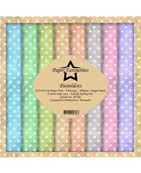 Paper Favourites Pastel Dots 12x12 Inch Paper Pack (PF366) Paper Favourites Pastel Dots 12x12 Inch Paper Pack (PF366)