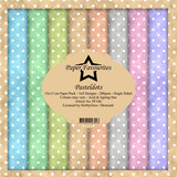 Paper Favourites Pastel Dots 6x6 Inch Paper Pack (PF166)