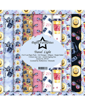 Paper Favourites Travel Light 6x6 Inch Paper Pack (PF167) Paper Favourites Travel Light 6x6 Inch Paper Pack (PF167)