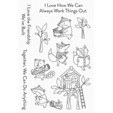 My Favorite Things Let's Work Together Clear Stamps (CS-566)