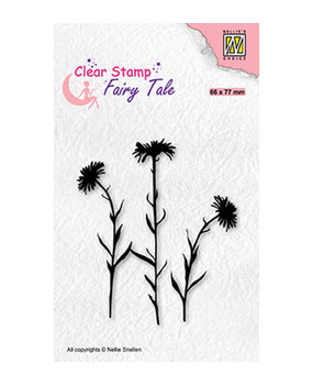 Nellie Snellen Fairy Tale Flower 1 Clear Stamp (FTCS031) Nellie Snellen Fairy Tale Flower 1 Clear Stamp (FTCS031)