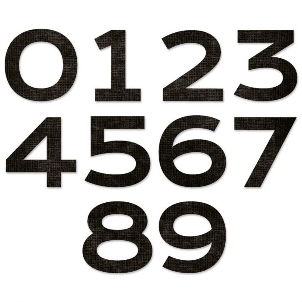 Sizzix Thinlits Die Set Countdown (665367) Sizzix Thinlits Die Set Countdown (665367)