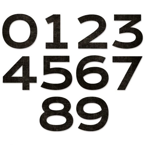 Sizzix Thinlits Die Set Countdown (665367) Sizzix Thinlits Die Set Countdown (665367)