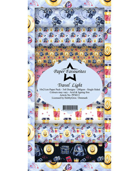 Paper Favourites Travel Light Slimline Paper Pack (PFS013) Paper Favourites Travel Light Slimline Paper Pack (PFS013)