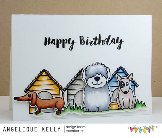 Jane's Doodles Dogs Clear Stamps (JD005)