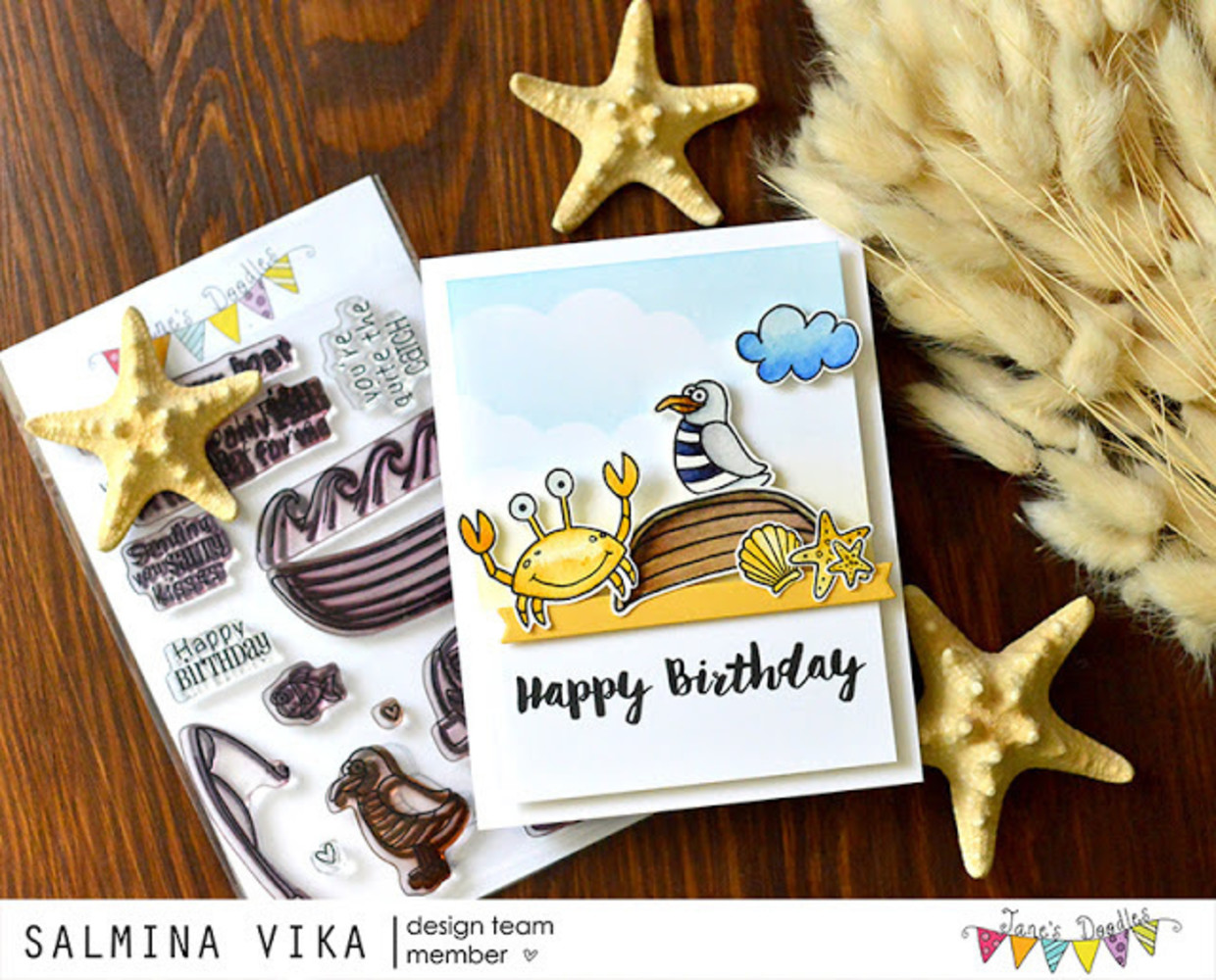 Jane's Doodles Simon Clear Stamps (JD008) Jane's Doodles Simon Clear Stamps (JD008)