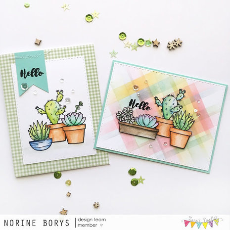 Jane's Doodles Cactus Clear Stamps (JD013) Jane's Doodles Cactus Clear Stamps (JD013)