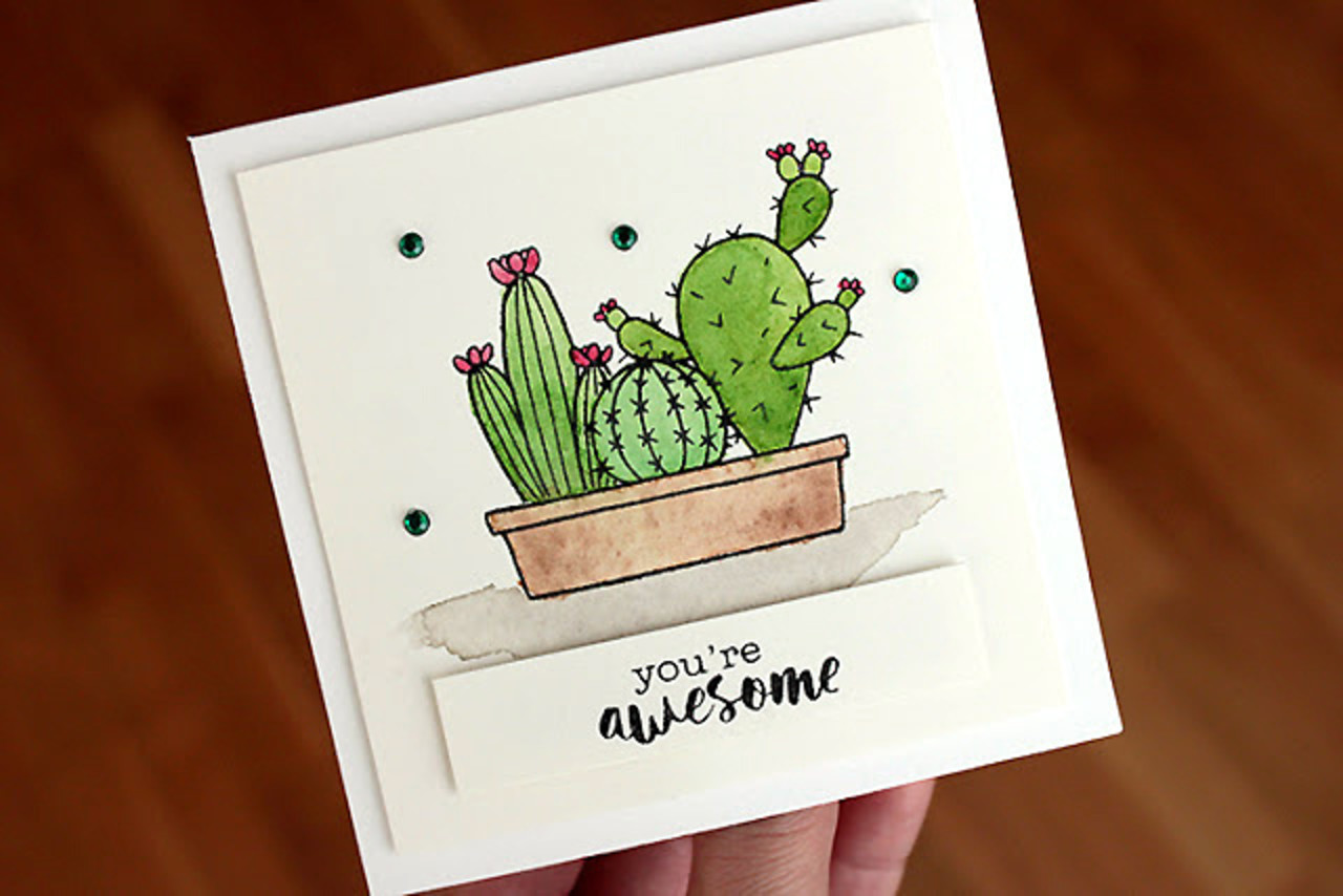 Jane's Doodles Cactus Clear Stamps (JD013) Jane's Doodles Cactus Clear Stamps (JD013)