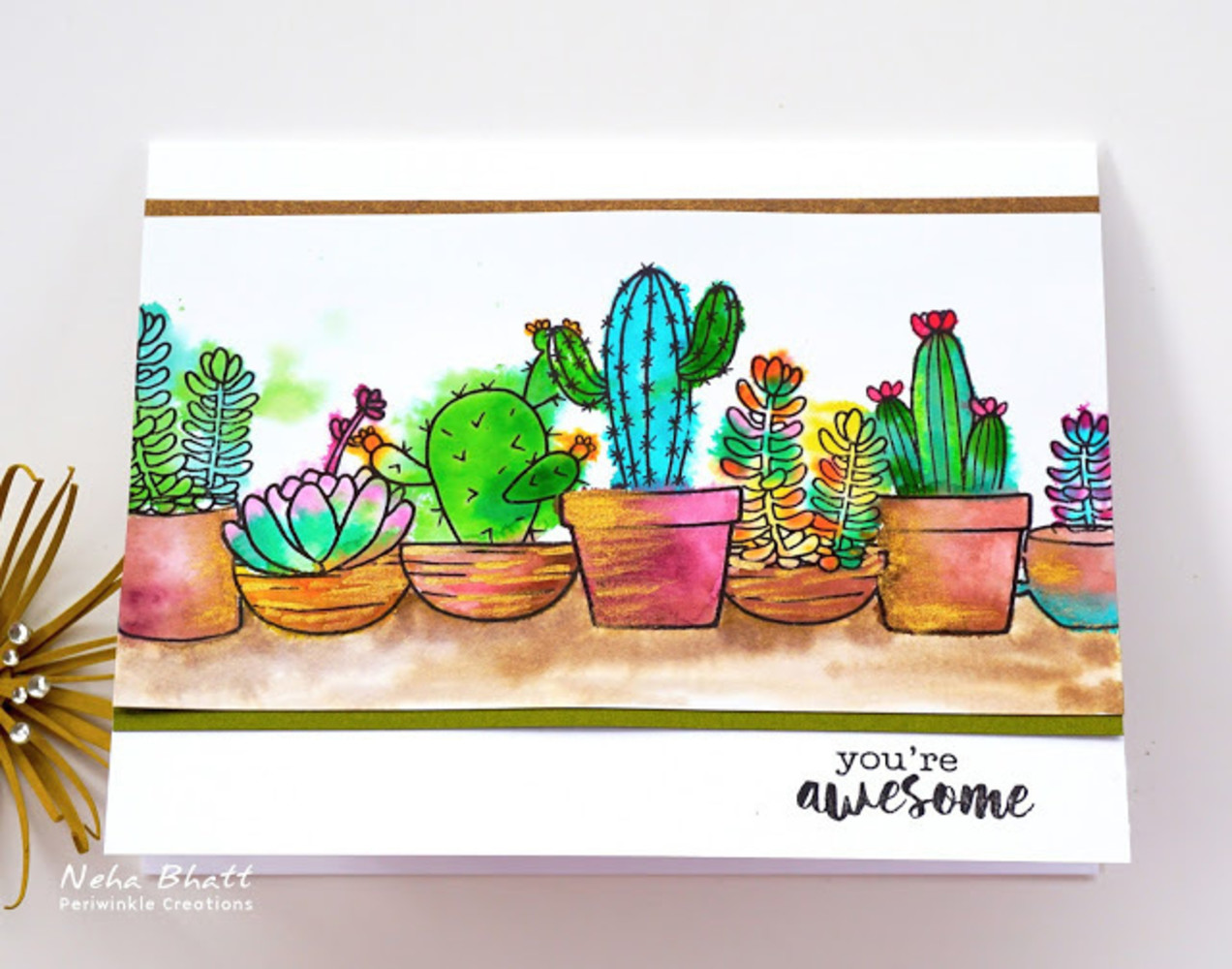 Jane's Doodles Cactus Clear Stamps (JD013) Jane's Doodles Cactus Clear Stamps (JD013)