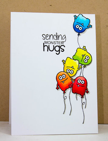 Jane's Doodles Monster Squad Clear Stamps (JD015)