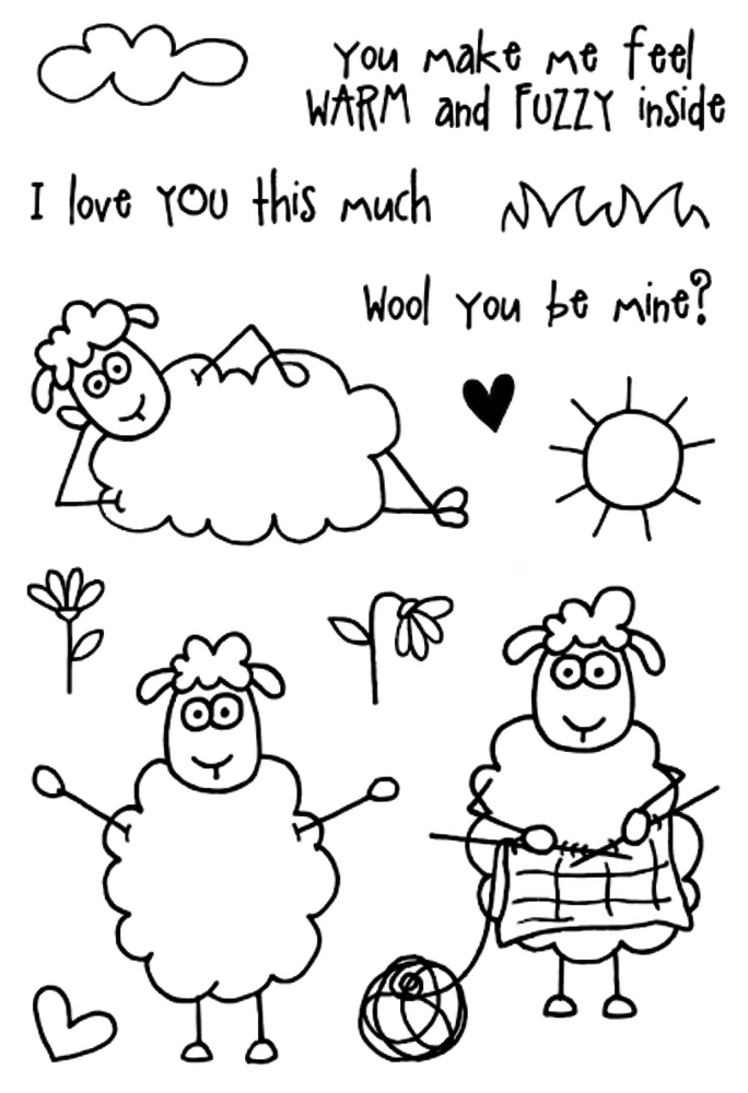 Jane's Doodles Seamus Clear Stamps (JD017)