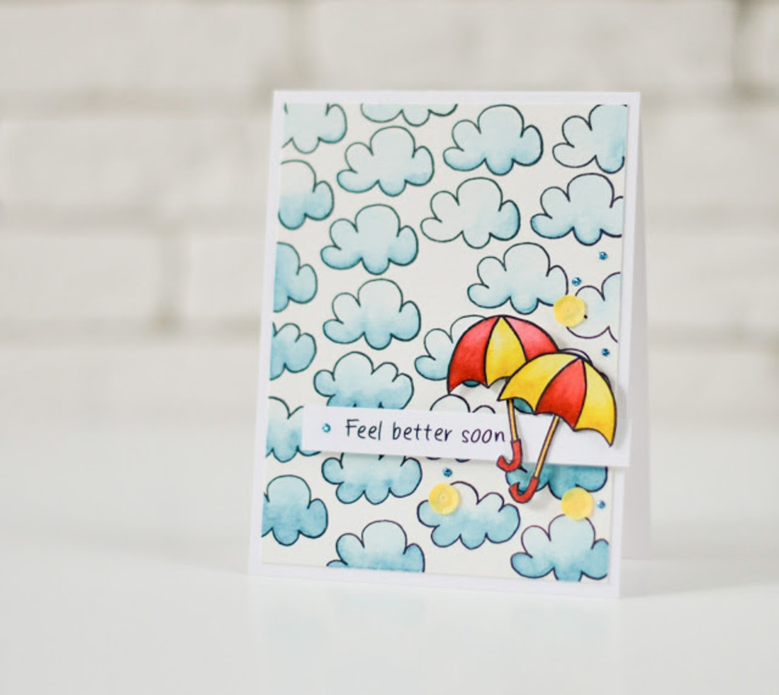 Jane's Doodles Rain or Shine Clear Stamps (JD019)