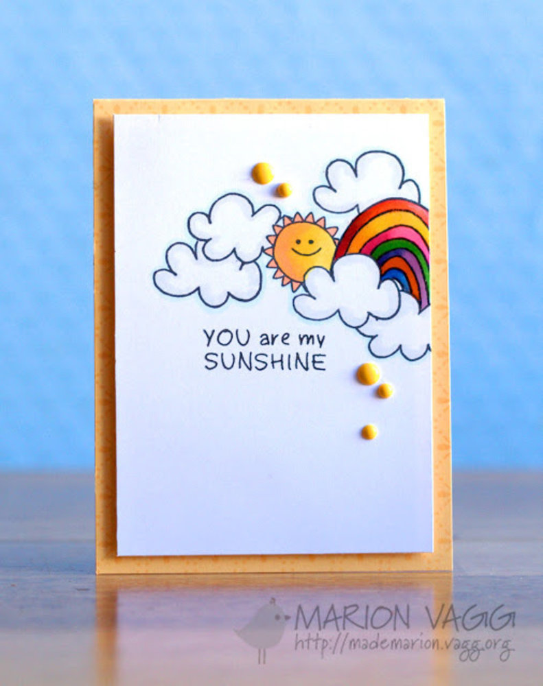 Jane's Doodles Rain or Shine Clear Stamps (JD019)