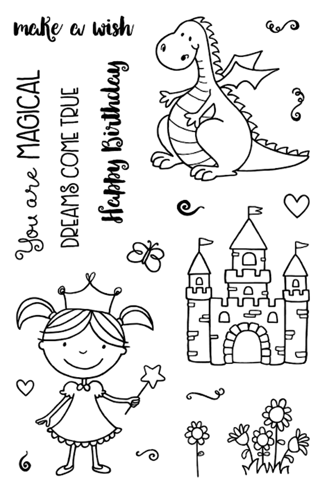 Jane's Doodles Magical Clear Stamps (JD027) Jane's Doodles Magical Clear Stamps (JD027)