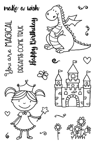 Jane's Doodles Magical Clear Stamps (JD027) Jane's Doodles Magical Clear Stamps (JD027)