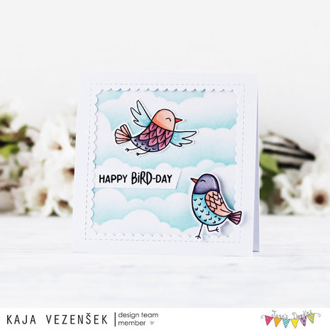 Jane's Doodles Free As A Bird Clear Stamps (JD043) Jane's Doodles Free As A Bird Clear Stamps (JD043)