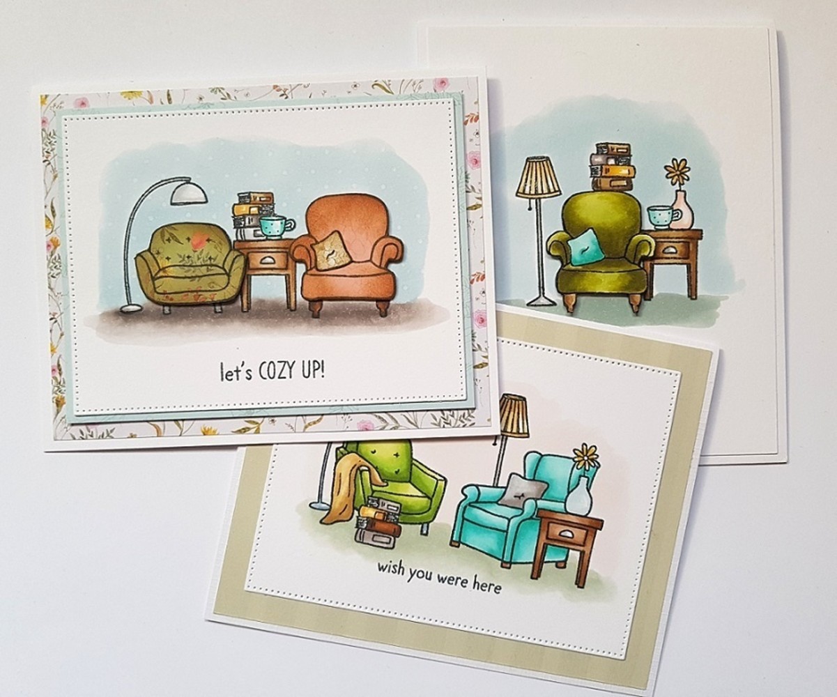 Jane's Doodles Cozy Up Clear Stamps (JD063) Jane's Doodles Cozy Up Clear Stamps (JD063)