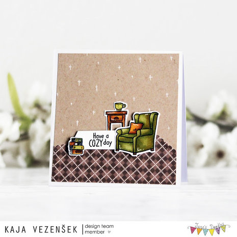 Jane's Doodles Cozy Up Clear Stamps (JD063) Jane's Doodles Cozy Up Clear Stamps (JD063)