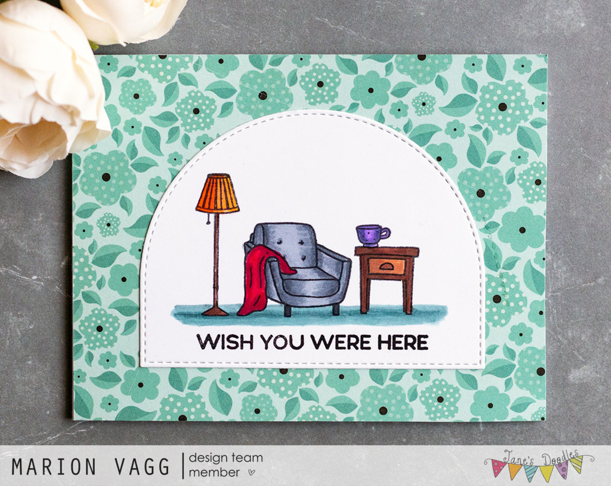 Jane's Doodles Cozy Up Clear Stamps (JD063) Jane's Doodles Cozy Up Clear Stamps (JD063)