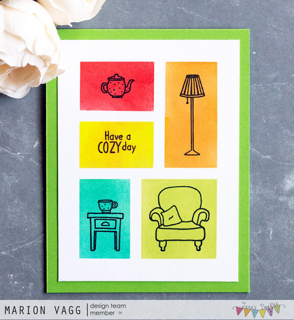 Jane's Doodles Cozy Up Clear Stamps (JD063) Jane's Doodles Cozy Up Clear Stamps (JD063)