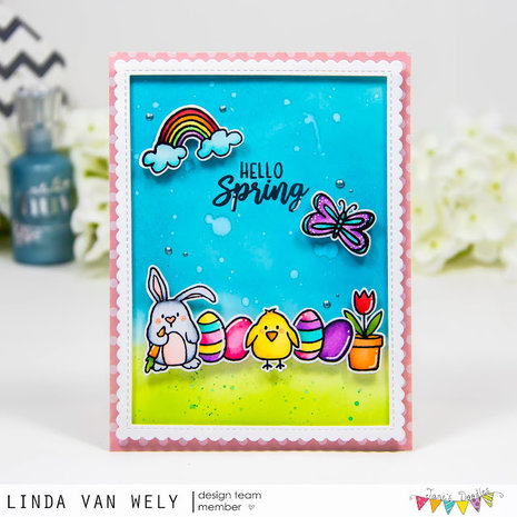 Jane's Doodles Spring Icons Clear Stamps (JD071)