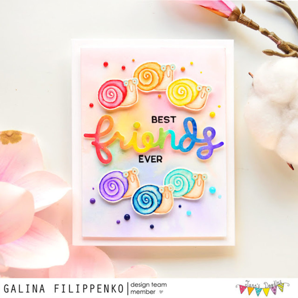 Jane's Doodles Spring Icons Clear Stamps (JD071)