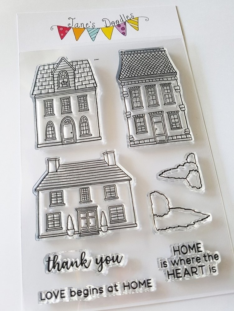 Jane's Doodles Home Clear Stamps (JD073)