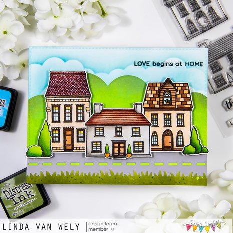 Jane's Doodles Home Clear Stamps (JD073)