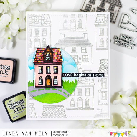 Jane's Doodles Home Clear Stamps (JD073)