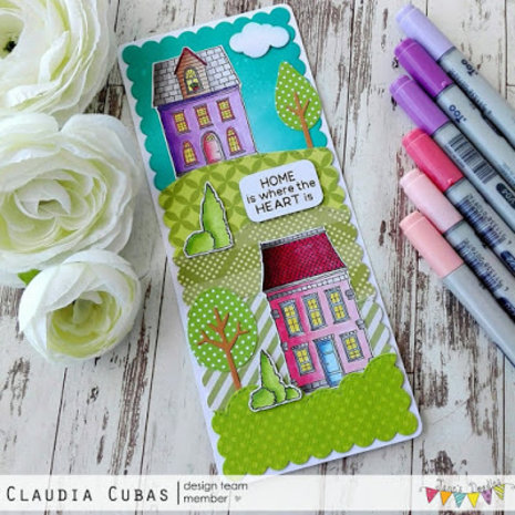 Jane's Doodles Home Clear Stamps (JD073)