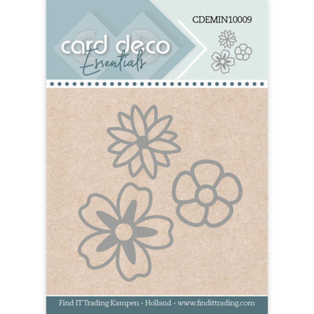 Card Deco Mini Snijmal Flowers (CDEMIN10009) Card Deco Mini Snijmal Flowers (CDEMIN10009)