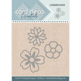 Card Deco Mini Snijmal Flowers (CDEMIN10009)