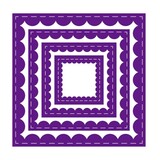 Gemini Inverted Stitched Scallop Square Elements Dies (GEM-MD-ELE-ISSS)