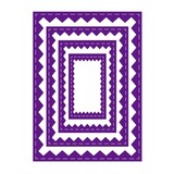 Gemini Inverted Stitched ZigZag Rectangle Elements Dies (GEM-MD-ELE-ISZR)
